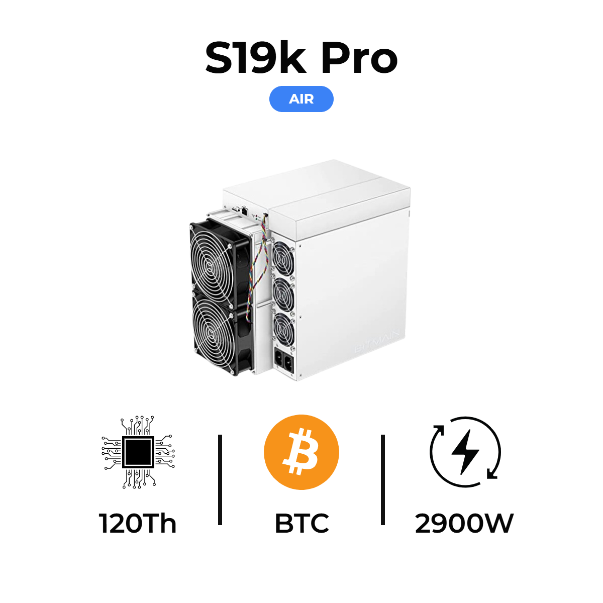 BITMAIN Antminer S19K PRO