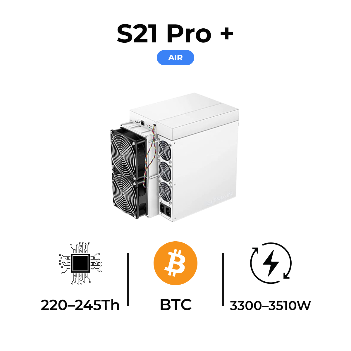 Bitmain Antminer S21 Pro
