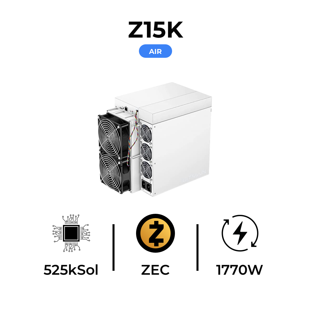 Bitmain Antminer Z15K Pro